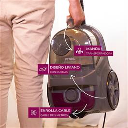 Aspiradora Sin Bolsa Atma AS9021PI Ciclónica 2000Watts                     